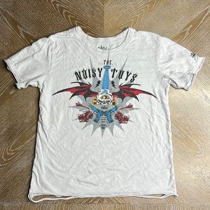 KINGSLEY The Noisy Toys Tour Grey Distressed Tee 6